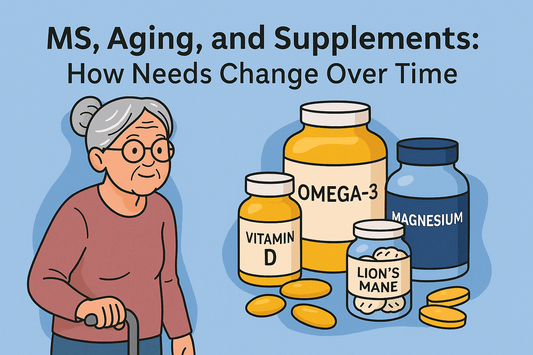 MS, Aging, and Supplements: How Nutritional Needs Change Over Time