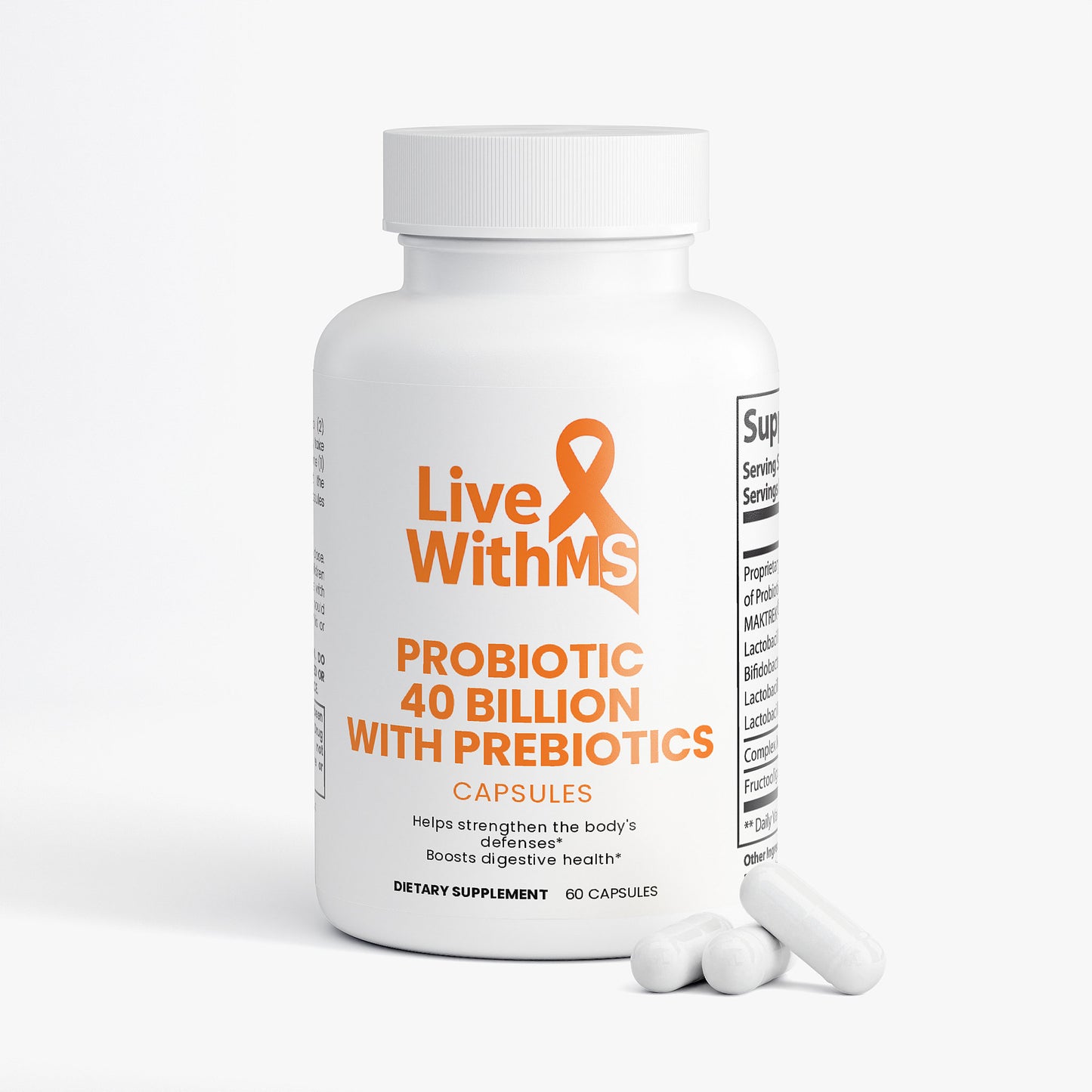 Probiotic 40 Billion with Prebiotics